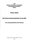 Die Farmer-Genossenschaften in den USA