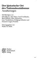 Der Historische Ort des Nationalsozialismus