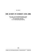 Die Juden in Emden 1530-1806