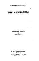 The Vidur-gita