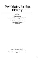 Psychiatry in the elderly