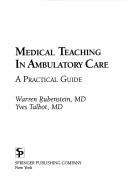 Medical teaching in ambulatory care