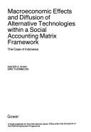 Macroeconomic effects and diffusion of alternative technologies within a social accounting matrix framework