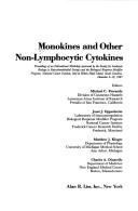 Monokines and other non-lymphocytic cytokines