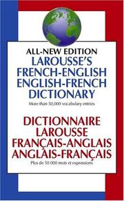 Larousse's French-English, English-French dictionary =