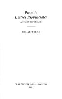 Pascal's Lettres provinciales