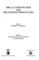 The U.S. Constitution and the constitutions of Asia