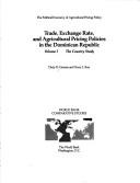 Trade, exchange rate, and agricultural pricing policies in the Dominican Republic