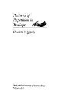 Patterns of repetition in Trollope