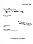 Selected papers on light scattering