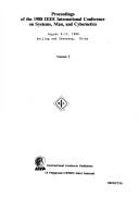 Proceedings of the 1988 IEEE International Conference on Systems, Man and Cybernetics, August 8-12, 1988, Beijing and Shenyang, China