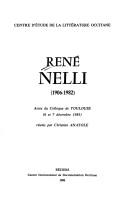 René Nelli, 1906-1982