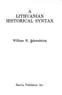 A Lithuanian historical syntax