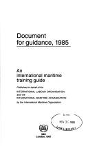Document for guidance, 1985