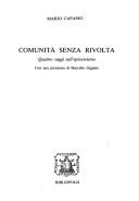 Comunità senza rivolta