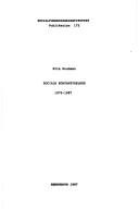 Sociale kontantydelser 1976-1987