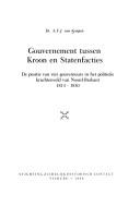 Gouvernement tussen kroon en statenfacties