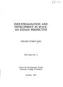 Industrialisation and development in space