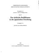 Der Türkische Buddhismus in der japanischen Forschung