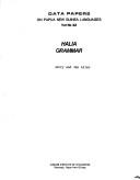Halia grammar