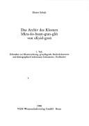 Das Archiv des Klosters bKra-šis-bsam-gtan-gliṅ von sKyid-groṅ