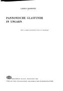 Pannonische Glasfunde in Ungarn