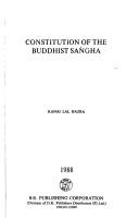 Constitution of the Buddhist Saṅgha