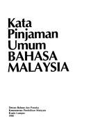 Kata pinjaman umum bahasa Malaysia