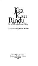 Jika kau rindu