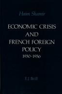 Economic crisis and French foreign policy, 1930-1936