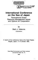 International Conference on the Sea of Japan
