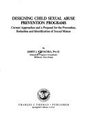 Designing child sexual abuse prevention programs