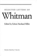 Selected letters of Walt Whitman