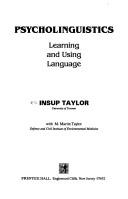 Psycholinguistics