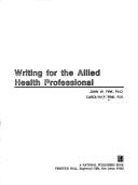 Writing for the allied health professional
