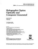 Holographic optics