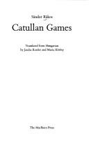 Catullan games