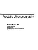 Prostatic ultrasonography