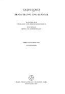 Erneuerung und Einheit