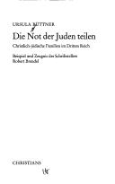 Die Not der Juden teilen