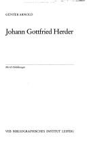 Johann Gottfried Herder
