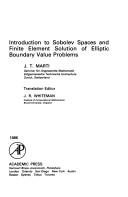 Introduction to Sobolev spaces and finite element solution of elliptic boundary value problems