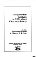 The Structural analysis of biblical and Canaanite poetry