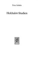 Hekhalot-Studien