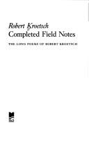 Completed field notes