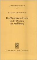 Der Westfälische Friede in der Deutung der Aufklärung