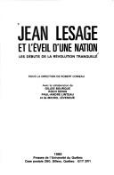 Jean Lesage et l'éveil d'une nation