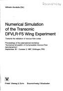 Numerical simulation of the transonic DFVLR-F5 wing experiment
