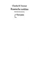 Russische notities