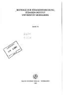 Über Entstehungsprozesse in der Philosophie des Nyāya-Vaiśesika-Systems